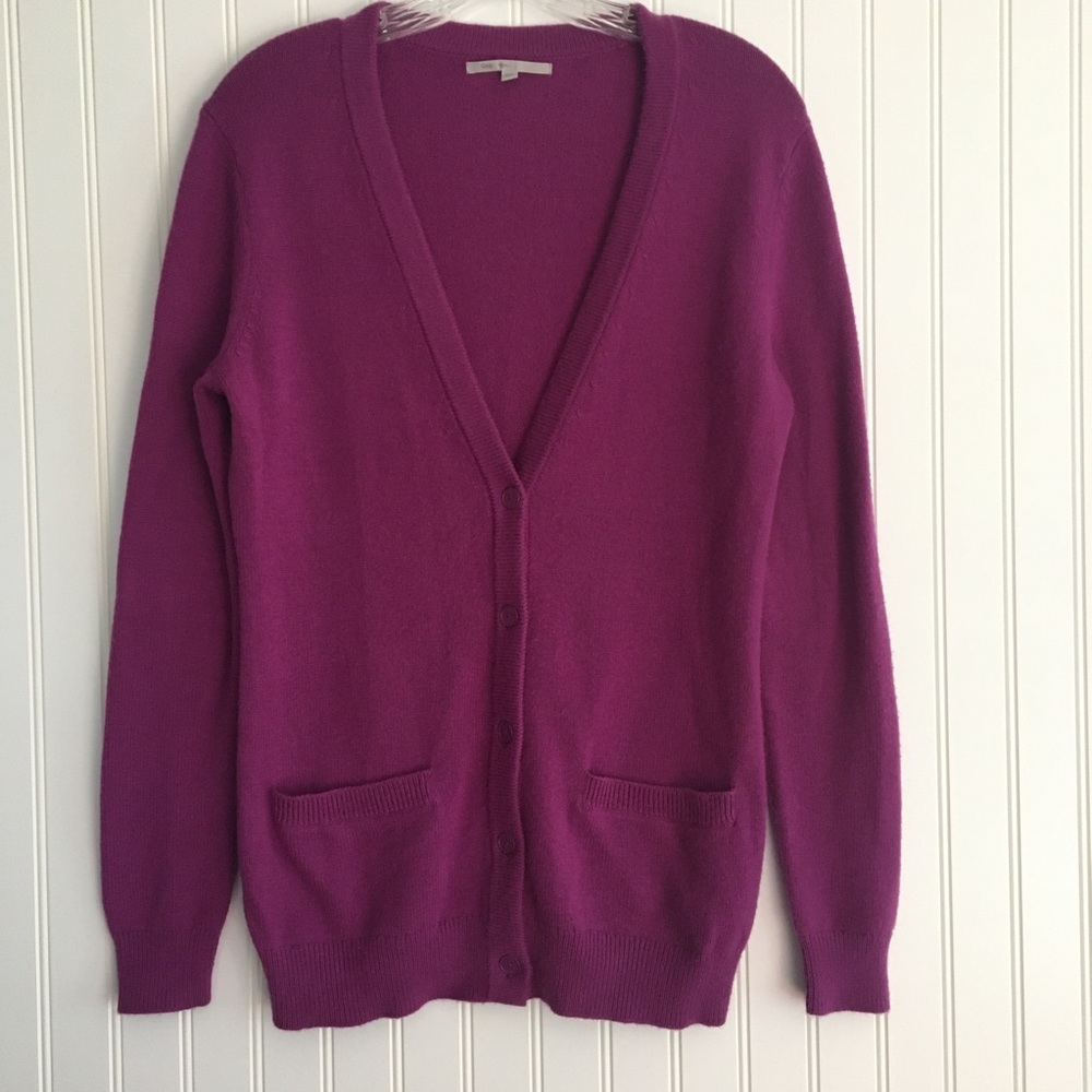 GAP purple cardigan sweater SIZE SMALL